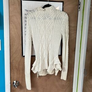 BCBG Cream Sweater